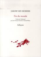 Couverture du livre « Fin du monde » de Van Hoddis J aux éditions Arfuyen