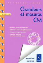 Couverture du livre « UNE FICHE PAR SEMAINE ; grandeurs et mesure ; CM1 ; fiches à photocopier » de Andre Michel aux éditions Retz