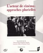 Couverture du livre « Acteur de cinema » de  aux éditions Pu De Rennes
