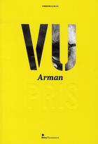 Couverture du livre « Vu pris Arman » de  aux éditions Skira Paris