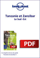 Couverture du livre « Tanzanie et Zanzibar - Le Sud-Est » de Lonely Planet aux éditions Lonely Planet France
