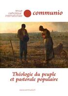 Couverture du livre « Revue communio no 278 tome 46 theologie du peuple et pastorale populaire » de Armogathe J-R. aux éditions Communio