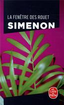 Couverture du livre « La fenêtre des Rouet » de Georges Simenon aux éditions Le Livre De Poche