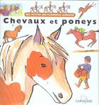 Couverture du livre « Chevaux et poneys » de Guibert/Rodriguez aux éditions Larousse