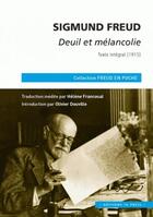 Couverture du livre « Deuil et mélancolie ; texte intégral (1915) » de  aux éditions In Press