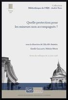 Couverture du livre « Quelle protection pour les mineurs non accompagnés? » de Estelle Gallant et Lilia Ait Ahmed et Heloise Meur aux éditions Irjs