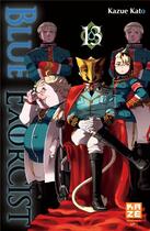 Couverture du livre « Blue exorcist t.13 » de Kazue Kato aux éditions Crunchyroll