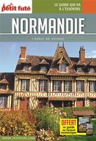 Couverture du livre « Guide normandie 2021 carnet petit fute » de Collectif Petit Fute aux éditions Le Petit Fute