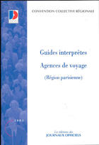 Couverture du livre « Guides interpretes ; agence de voyage ; region parisienne » de  aux éditions Documentation Francaise