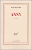 Couverture du livre « Anny » de Marc Bernard aux éditions Gallimard