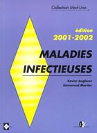Couverture du livre « Maladies infectieuses modules du nouveau programme 2001-2002 » de Anglaret aux éditions Estem