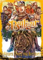 Couverture du livre « Baltzar ; la guerre dans le sang Tome 10 » de Michitsune Nakajima aux éditions Meian