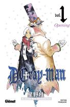 Couverture du livre « D.Gray-Man Tome 1 : opening » de Katsura Hoshino aux éditions Glenat