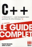 Couverture du livre « C++ » de Yannick Gerometta et Julien Le Corre aux éditions Micro Application