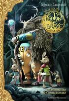 Couverture du livre « La légende de Podkin le brave t.3 ; le monstre de coeur sombre » de David Wyatt et Kieran Larwood aux éditions Gallimard-jeunesse
