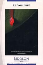 Couverture du livre « Eidôlon t.92 ; la souillure » de Danielle Bohler aux éditions Pu De Bordeaux