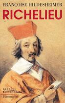 Couverture du livre « Richelieu (ne) » de Hildesheimer Francoi aux éditions Flammarion