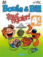 Couverture du livre « Boule & Bill t.26 ; 'faut rigoler ! » de Jean Roba aux éditions Boule Et Bill