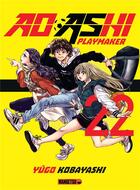 Couverture du livre « Ao Ashi, playmaker Tome 22 » de Yugo Kobayashi et Naohiko Ueno aux éditions Mangetsu