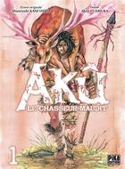 Couverture du livre « Aku, le chasseur maudit Tome 1 » de Muneyuki Kaneshiro et Akeji Fujimura aux éditions Pika