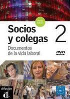 Couverture du livre « Socios y colegas 2 dvd » de Corpas J aux éditions La Maison Des Langues
