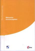 Couverture du livre « Memento ecoconception (9q210) » de Solene Laurent aux éditions Cetim