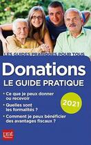 Couverture du livre « Donations (édition 2021) » de Sylvie Dibos-Lacroux aux éditions Prat Editions