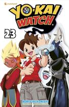Couverture du livre « Yo-Kai Watch Tome 23 » de Noriyuki Konishi aux éditions Crunchyroll