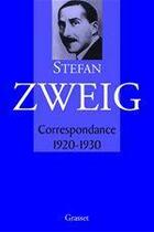 Couverture du livre « Correspondance, 1920-1931 » de Stefan Zweig aux éditions Grasset