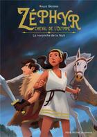 Couverture du livre « Zéphyr, cheval de l'Olympe t.2 : la revanche de la nuit » de Kallie George aux éditions Albin Michel