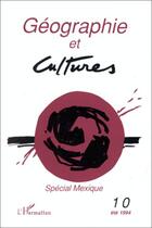 Couverture du livre « Géographie et cultures n°10 » de Fournet Guerin Catherine aux éditions Editions L'harmattan