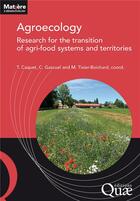 Couverture du livre « Agroecology : research for the transition of agri-food systems and territories » de  aux éditions Quae