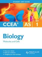 Couverture du livre « CCEA AS Biology Unit 1: Molecules and Cells Student Unit Guide Ebook E » de Campton John aux éditions Hodder Education Digital