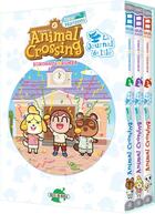 Couverture du livre « Animal crossing - new horizons : le journal de l'île : coffret Tomes 1 à 3 » de Runba Kokonasu aux éditions Soleil