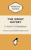 Couverture du livre « The great Gatsby » de Francis Scott Fitzgerald aux éditions Penguin Books Uk
