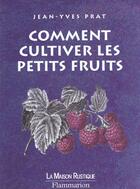 Couverture du livre « Comment Cultiver Les Petits Fruits » de Jean-Yves Prat aux éditions Flammarion