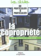 Couverture du livre « La Copropriete » de J-M Guerin et Pap aux éditions Organisation
