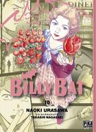 Couverture du livre « Billy Bat Tome 10 » de Naoki Urasawa et Takashi Nagasaki aux éditions Pika