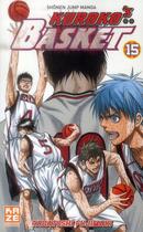 Couverture du livre « Kuroko's basket t.15 » de Tadatoshi Fujimaki aux éditions Crunchyroll