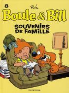 Couverture du livre « Boule & Bill Tome 8 : souvenirs de famille » de Jean Roba aux éditions Dupuis