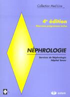 Couverture du livre « Nephrologie - service de nephrologie hopital tenon » de  aux éditions Estem