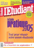 Couverture du livre « Le guide pratique etudiant 2005 (édition 2005) » de  aux éditions L'etudiant