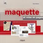 Couverture du livre « Maquette et mise en page. les bases de la conception graphique » de David Dabner aux éditions Eyrolles