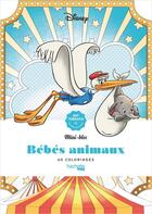 Couverture du livre « Art-thérapie ; Mini-bloc : Bébés animaux » de Disney aux éditions Hachette Heroes