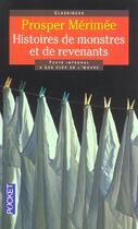 Couverture du livre « Histoires De Monstres Et De Revenants » de Prosper Merimee aux éditions Pocket