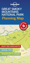 Couverture du livre « Great smoky mountains national park planning map - 1ed -anglais- » de  aux éditions Lonely Planet France