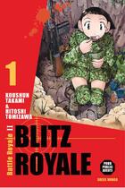 Couverture du livre « Blitz royale t.1 » de Koushun Takami et Tomizawa Hitoshi aux éditions Soleil