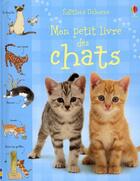 Couverture du livre « Mon petit livre des chats » de Khan/Lambert aux éditions Usborne