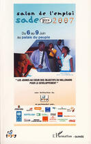 Couverture du livre « Salon de l'emploi - sade 2007 (conakry) » de  aux éditions L'harmattan