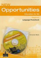 Couverture du livre « New opportunities beginner language powerbook » de Amanda Maris aux éditions Longman